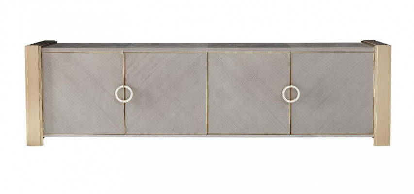 Kommode Designer Anrichte Side Low Board Schrank Deko Wohn Zimmer Regal