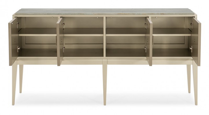 Wohnzimmer Holz NEU Modern Luxus Design Kommode Möbel Sideboard
