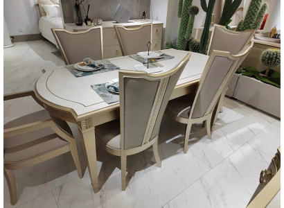 Design Luxus Holz Tisch Esszimmer Möbel Esstische Hotel Einrichtung Tisch 180x90