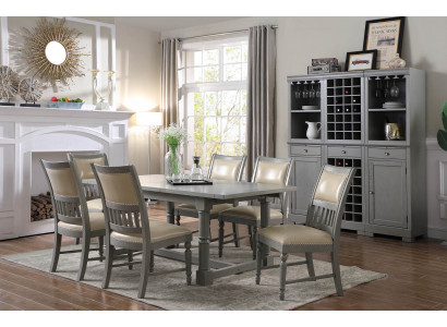 Luxus Möbel Esstisch Esszimmer Wohnzimmer Tisch Holz Design Tische