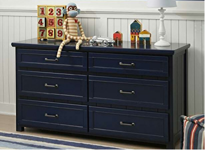 Kommode Sideboard Schränke Schrank mit 6 Schubladen Holz Schlafzimmer Möbel Neu