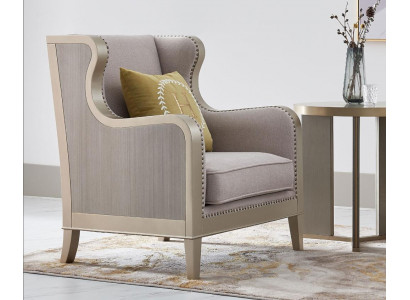 Textil Sessel 1 Sitzer Sofa Polster Sofas Design Luxus Klassische Modern Lehn