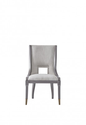 Luxus Design Stuhl Echtes Holz Italienische Stil Möbel Einsitzer Lehnstuhl