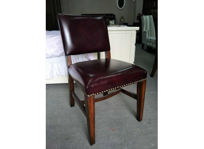 Stuhl 1x Luxus Design Polster Stühle Sitz Büro Designer Esszimmer Holz