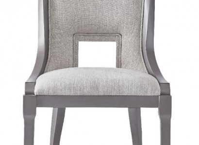 Klassischer Stuhl Modern Stil Sessel Lounge Club Sitz Polster Design Holz Textil