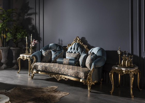 Beistelltisch Beige Wohnzimmer Schön Holz Modern Design Möbel Luxus Tisch