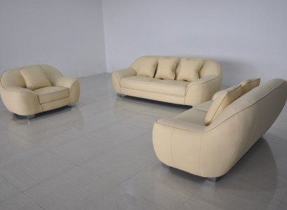 XXL Couch Ecksofa Wohnlandschaft Design Modern Sofagarnitur 3+2+1 F3013