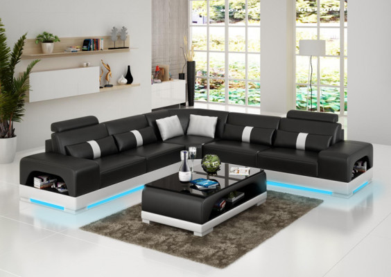 Exklusives L-förmiges Polstersofa Stilvolles Design für Ihr Zuhause