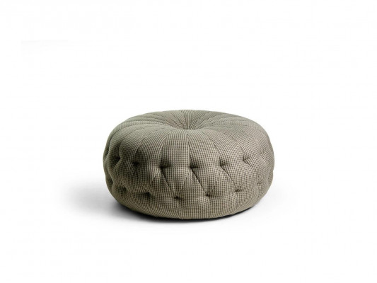 Wohnzimmer Einrichtung Design Hocker Polster Textil Fußhocker Neu