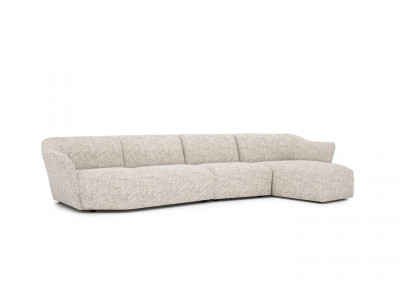 Modern Ecksofa L-Form Weiß Polstermöbel Wohnzimmer Neu Einrichtung