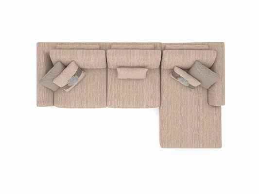 Polstermöbel Beige Ecksofa Luxus Sofa Couch L-Form Relax Polstersofa Wohnzimmer