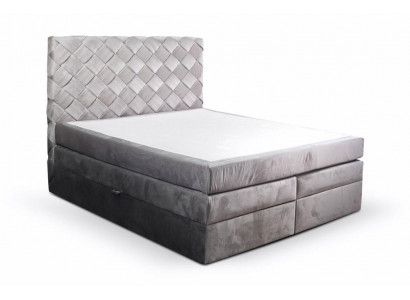 Boxspring Bett mit Bettkasten Matratze Betten Chesterfield Schlafzimmer