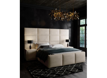 Doppelbett Bett Polster Betten Design Schlafzimmer Möbel Einrichtung 180x200cm