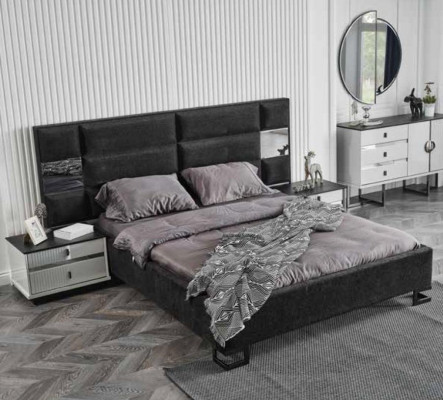 Bett Luxus Möbel Betten Schlafzimmer 180x200cm Holz Betten Design Neu