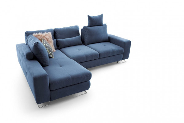 Wohnzimmer Textil L-Form Sofas Sofas Ecke Ecksofa Couch Polstermöbel