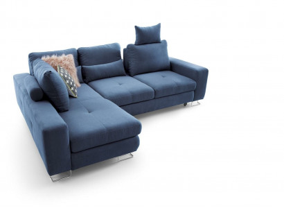 Wohnzimmer Textil L-Form Sofas Sofas Ecke Ecksofa Couch Polstermöbel
