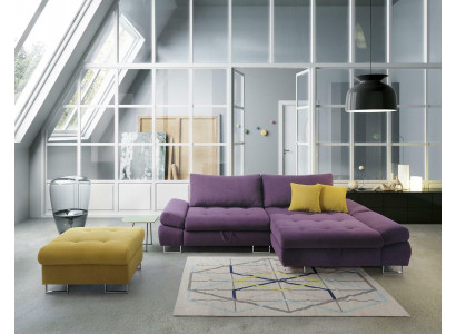 Eleganc L-Form Ecksofa Stoff Couch Wohnzimmer moderne Design Sofas