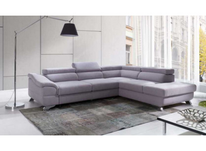 Ecksofa mit Bettfunktion Wohnlandschaft Sofa Ecksofa Couch Ecke Polster Garnitur