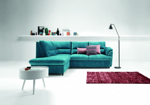Ecksofa Neu Moderne Design Sofas Couchs Bett Stoff Couch L-Form Wohnzimmer Neu