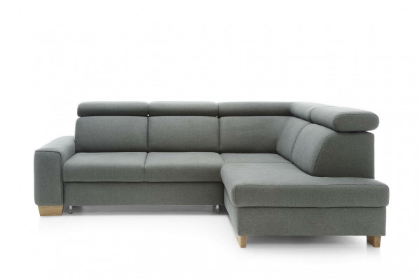 Modernes Ecksofa Stoffpolsterung Schlafsofa Sofa Bestellung Polster