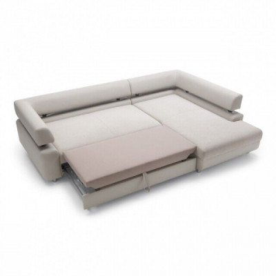 Schlafcouch Sofa Bettfunktion Multifunktions Eck Garnitur Couch Sofas