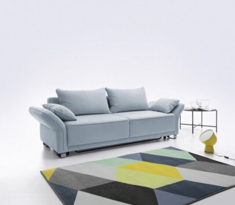 Schlafcouch Schlafsofa Bettfunktion 4 Sitzer Büro Wohnzimmer Couch Sofa Polster