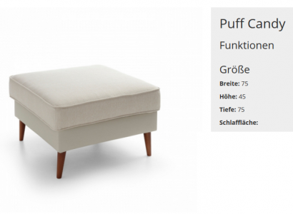 XXL Club Fußhocker Lounge Hocker Ottomane Pufa Leder Textil Dekor Ottoman