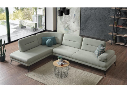 Ecksofa Wohnlandschaft Farbe Grau L-Form Sofa Neu Wohnzimmer Ecksofa Luxus Neu
