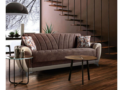 Luxuriöses Wohnzimmer Sofa 3 Sitzer Relax Sofa Modern 225cm Luxus Sofa Neu