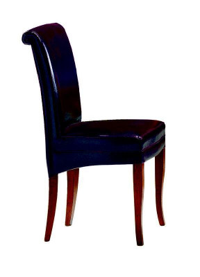 Landhaus Sessel Stuhl 1x Esszimmer Echtholz Lounge Sitz Polsterstuhl Holz Neu x