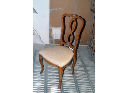 Esszimmer Wohnzimmer Stuhl Holz Sessel Möbel Lehnstuhl Stuhl Luxus Möbel Braun