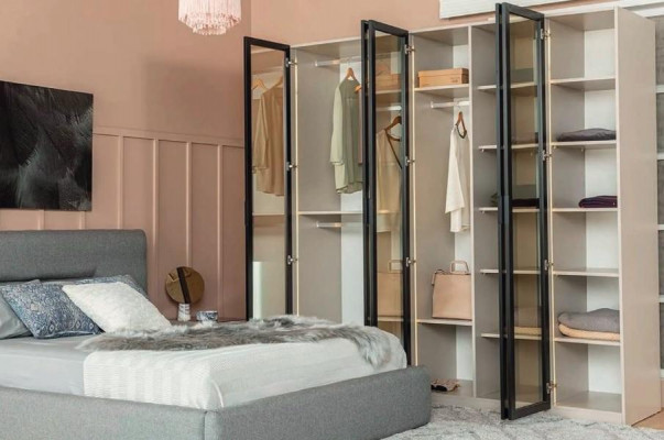 Bett Doppelbett Bett 2x Nachttische Holz Design Schlafzimmer 3 tlg Set