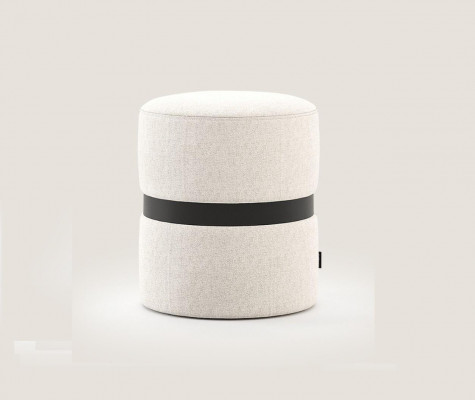 Designer Weißer Polsterhocker Schlafzimmer Möbel Moderner Beistellhocker