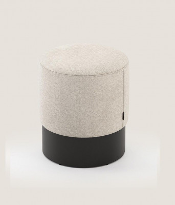 Designer Pouf Stilvoller Fußhocker Textilhocker Sitz Schlafzimmer Möbel