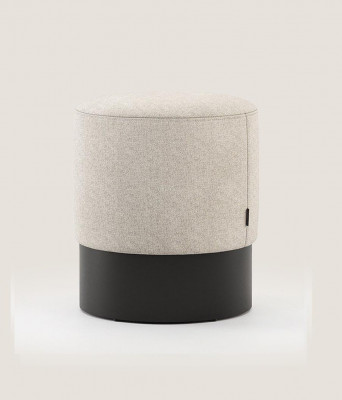 Designer Pouf Stilvoller Fußhocker Textilhocker Sitz Schlafzimmer Möbel
