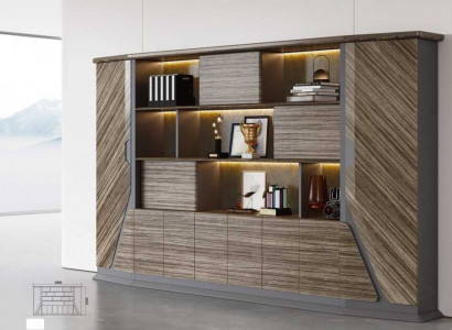 Schrank Büro Möbel Schränke Einrichtung Aktenschrank Bücherregal Neu