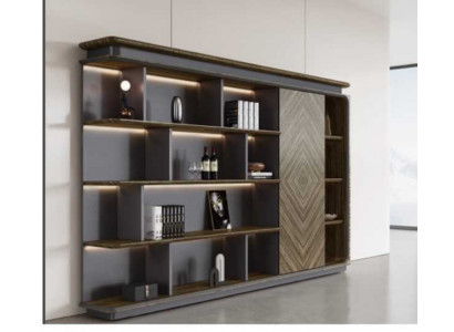 Design Schrank Bücherschrank Aktenregal Office Einrichtung Regal Büro