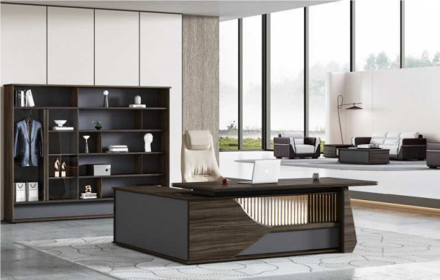 Eckschreibtisch Tisch Büro Tische Schreibtische Möbel Chefschreibtisch Neu