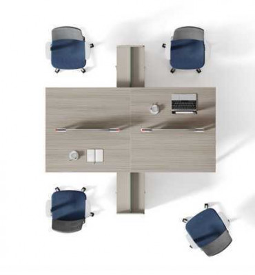 Arbeitszimmer Holz Büromöbel Schreibtisch Computertisch Luxus Neu