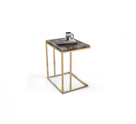 Moderner Edelstahl Beistelltisch Wohnzimmer Couchtisch Designer Möbel