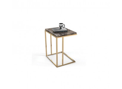 Moderner Edelstahl Beistelltisch Wohnzimmer Couchtisch Designer Möbel