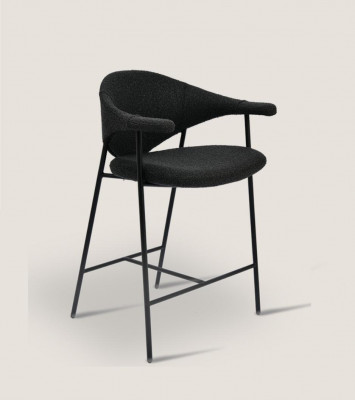 Stilvolle Sitzmöbel Designer Esszimmer Stühle mit Stahlbeinen Modern