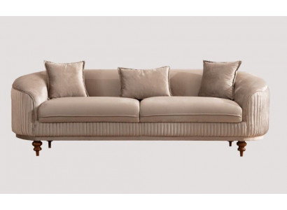 Sofa 3 Sitzer Design Sofas Polster Moderne Sitz Stoff Neu Möbel Couch