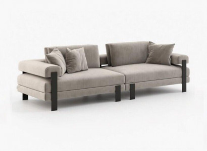 Wohnzimmer Sofa 2 Sitzer Luxus Designer Couch Polstersofas Modern Neu