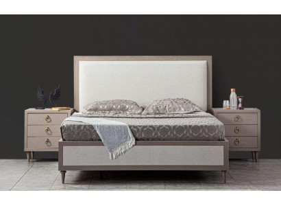 Bett Schlafzimmer Set Design Luxus Bette Neu Möbel 2x Nachttische 3tlg.