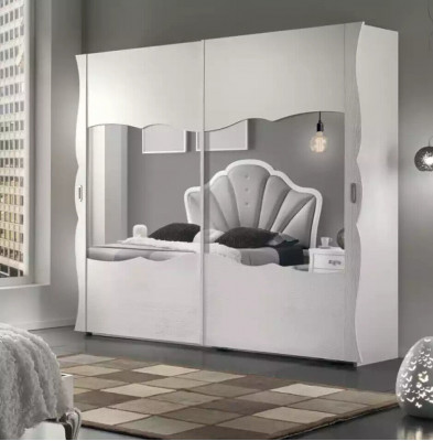 Kleiderschrank Italienische Stil Möbel Schlafzimmer Schrank Echtholz