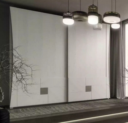 Kleiderschrank Holz Schlafzimmer Möbel Design Schränke Weiß Italien Neu
