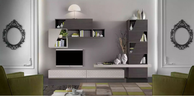 Wohnzimmer Wand Regale Wohnzimmer Schränke Design tv Modern Luxus Neu