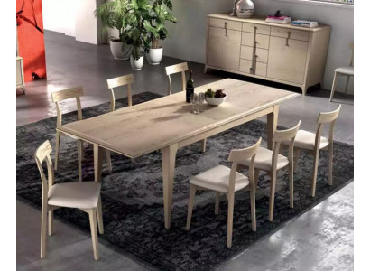 Essgarnitur Esstisch 6 x Stühle Garnitur Tisch Essgruppe 7tlg. Tisch Esszimmer