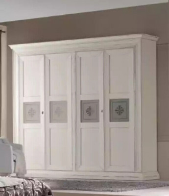 Luxuriöse Kleiderschrank Luxus Möbel Holz Schlafzimmer Italienische Einrichtung
